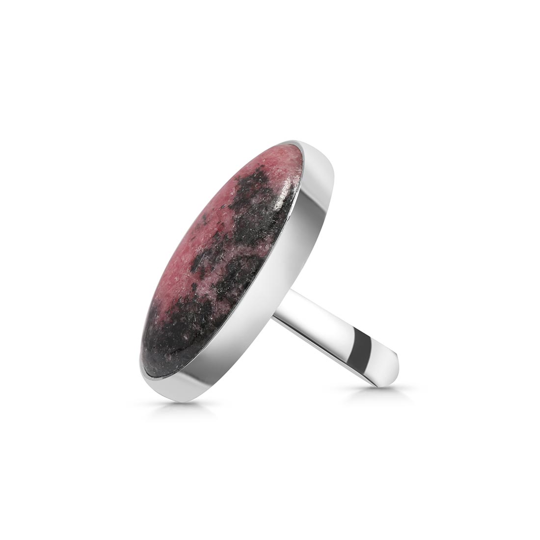 Rhodonite Adjustable Ring-(RDN-R-17)